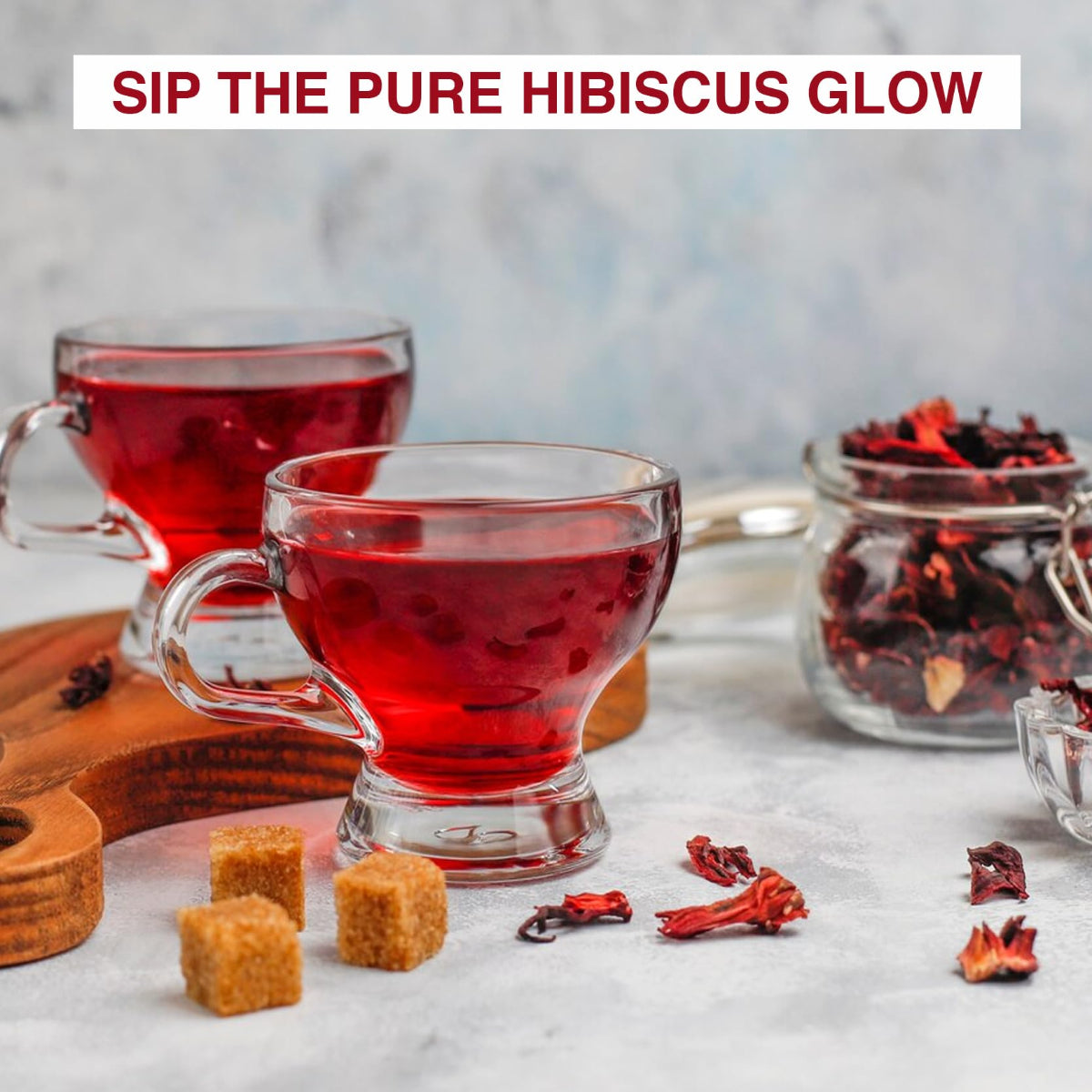 Pure Hibiscus Herbal Tea Tisane | 30g