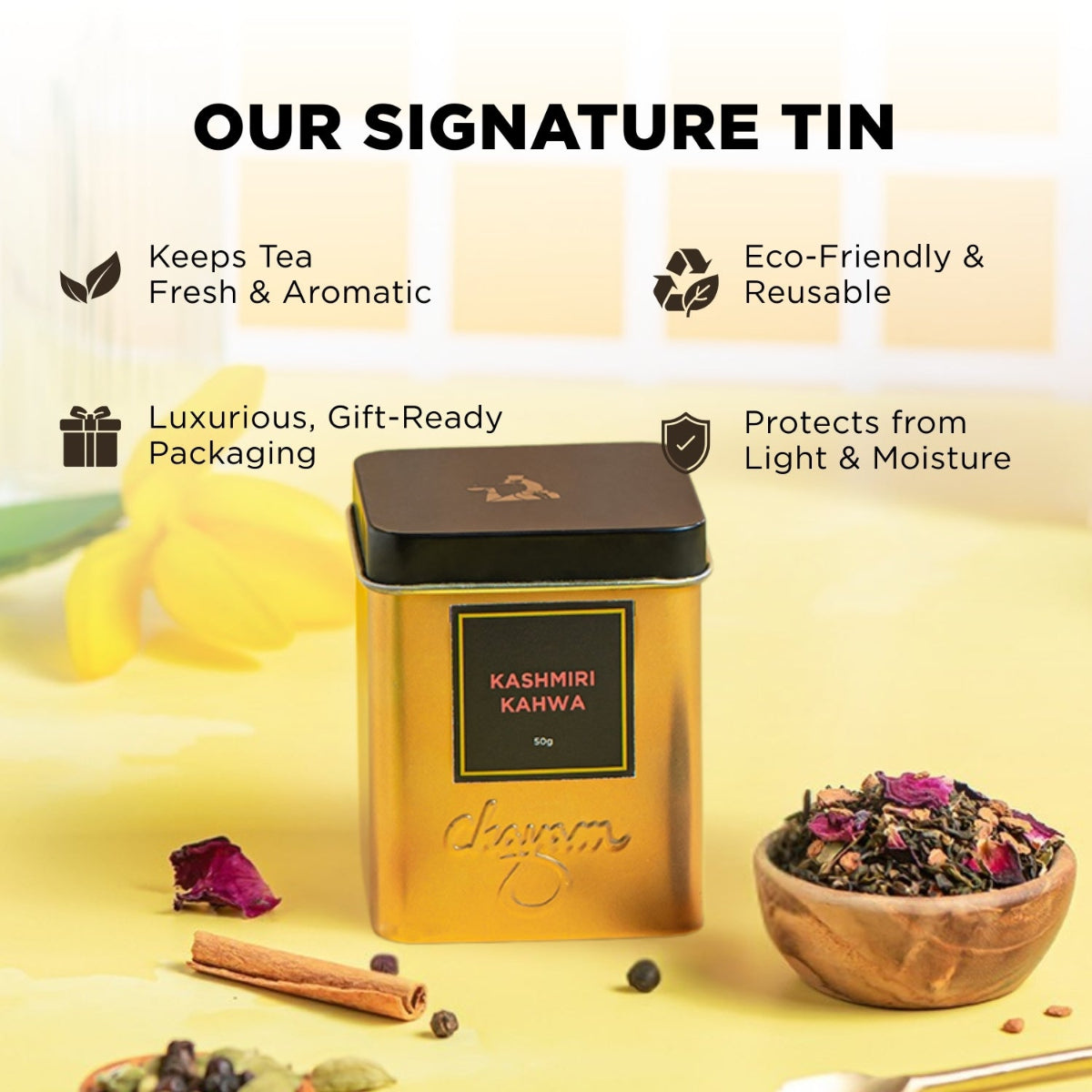 Kashmiri Kahwa Green Tea | 50g