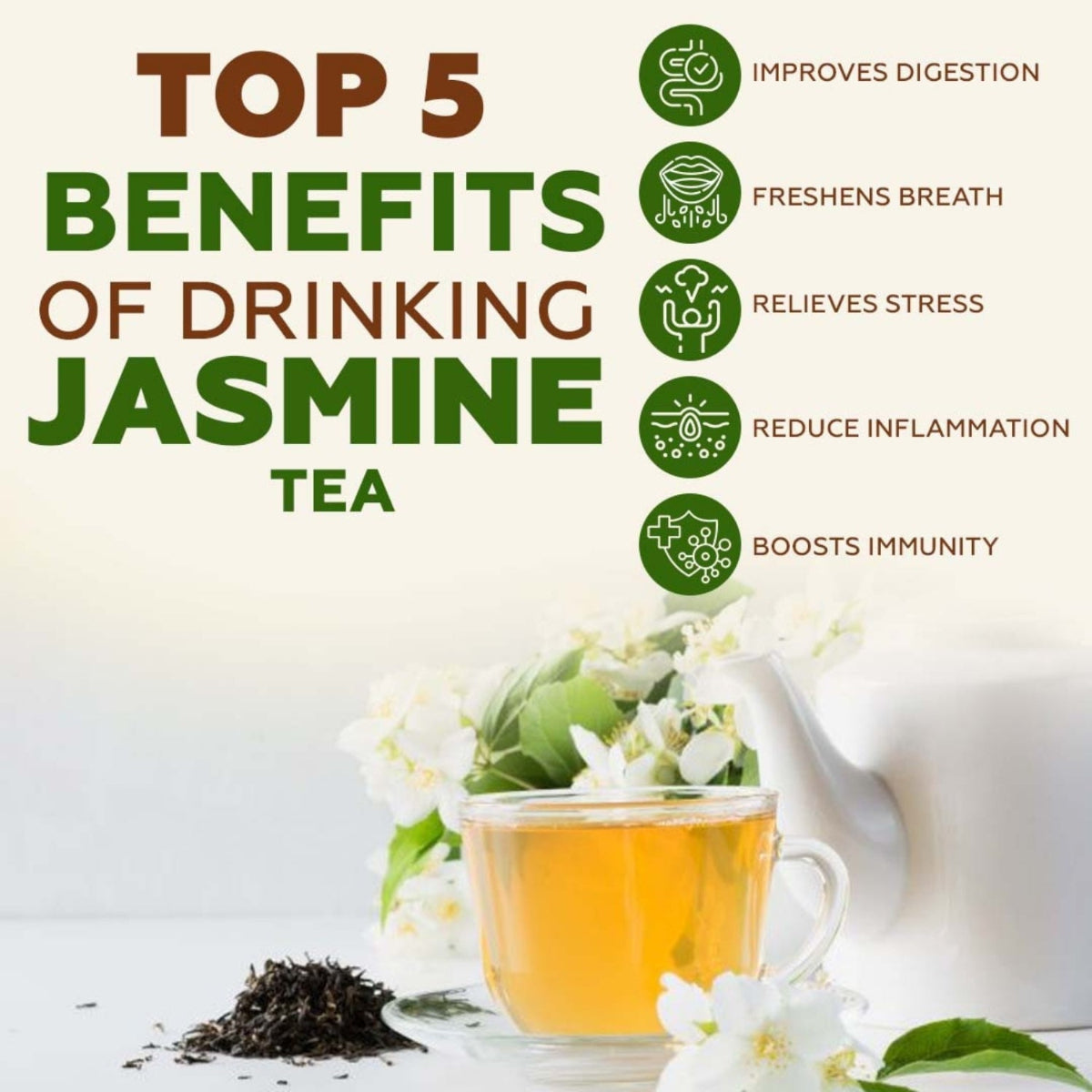 Jasmine Green Tea | 50g