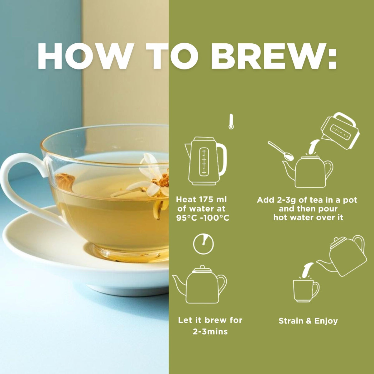 Jasmine Green Tea | 50g