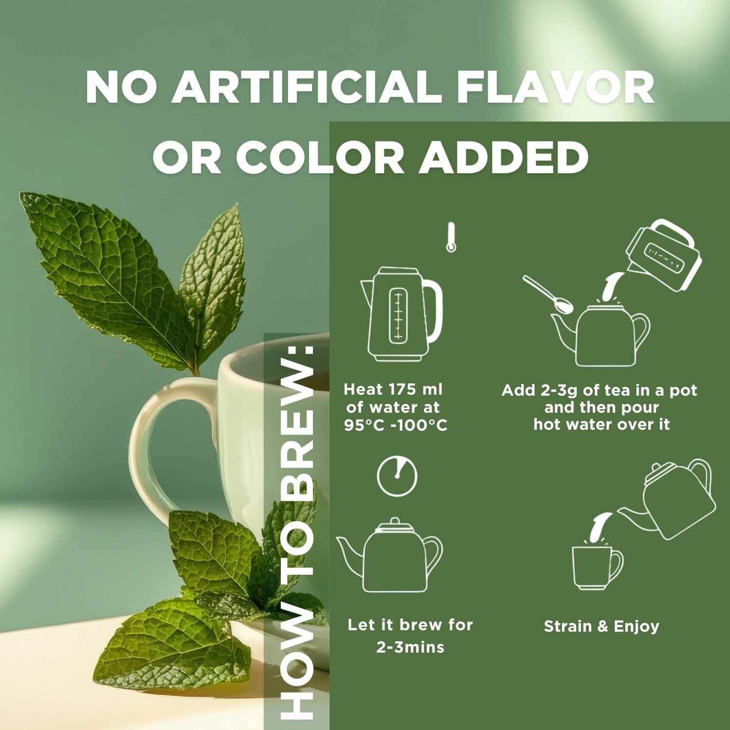 Moroccan Mint Green Tea | 35gm