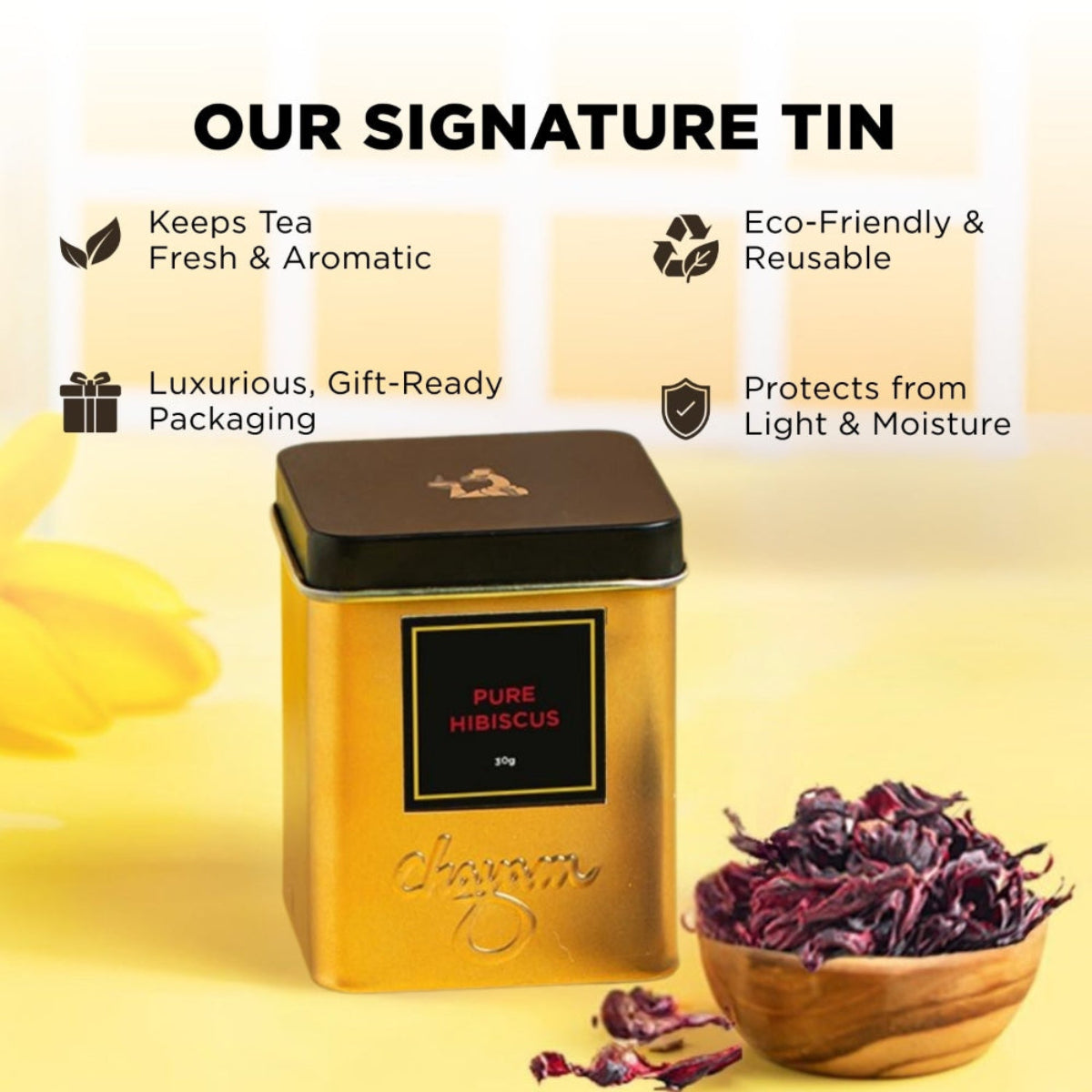Pure Hibiscus Herbal Tea Tisane | 30g