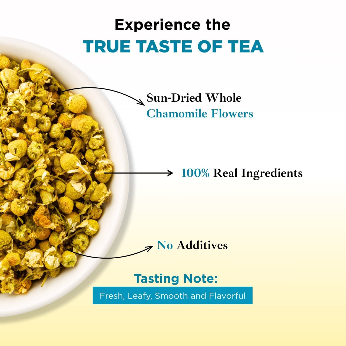 Pure Chamomile Flower Herbal Tea Tisane | 30g