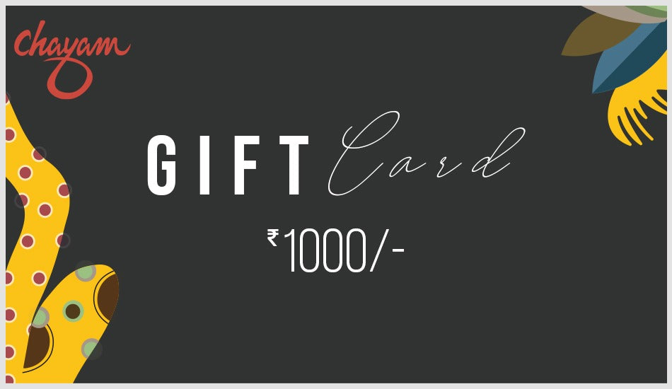 Chayam Tea Special Gift Card