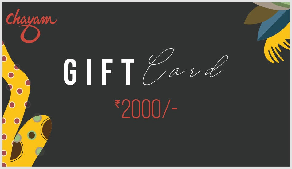 Chayam Tea Special Gift Card