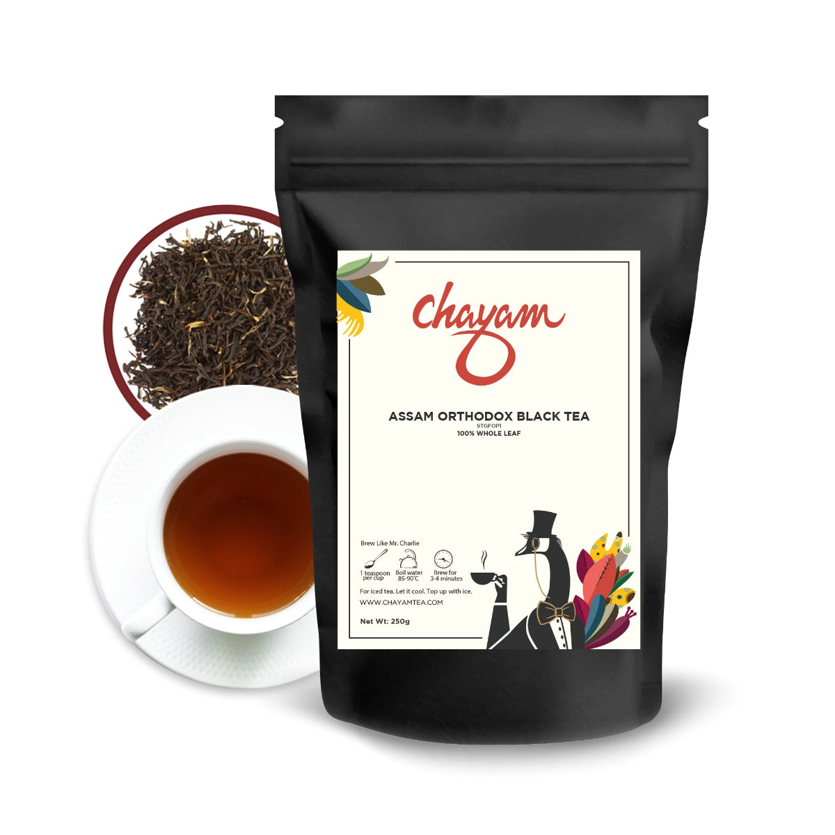 Assam Black CTC Tea New Season 2023 LUKWAH BPS FIRST FLUSH Spring Milky Beverage Assam Black CTC Tea New Season 2023 LUKWAH BPS FIRST FLUSH Spring Milky Beverage