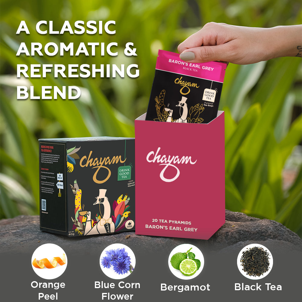 Baron's Earl Grey Tea | Tea Bags
