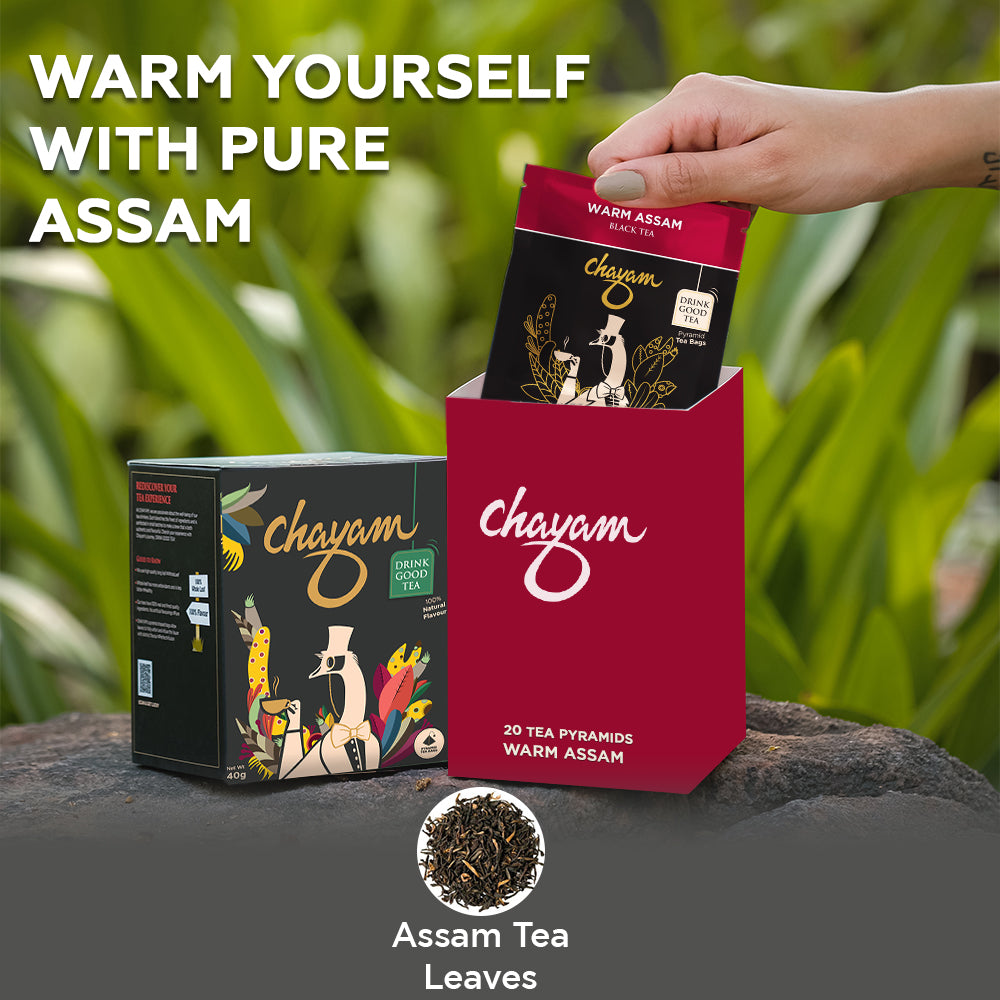 Warm Assam Tea | Tea Bags