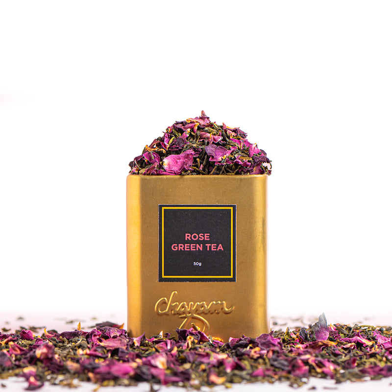 Rose Green | Tea Tin