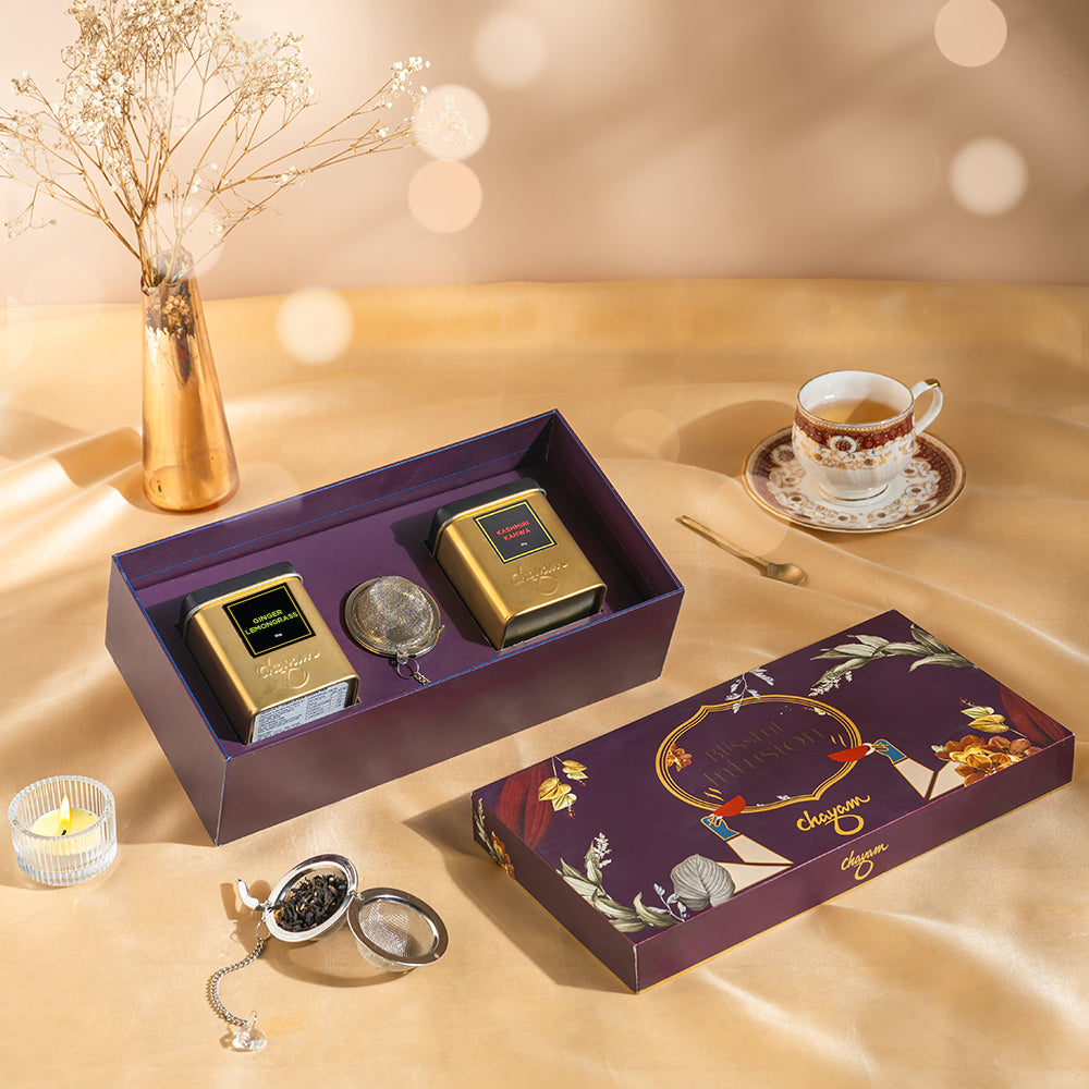 Tea Tin Gift Set- Blissful Infusion