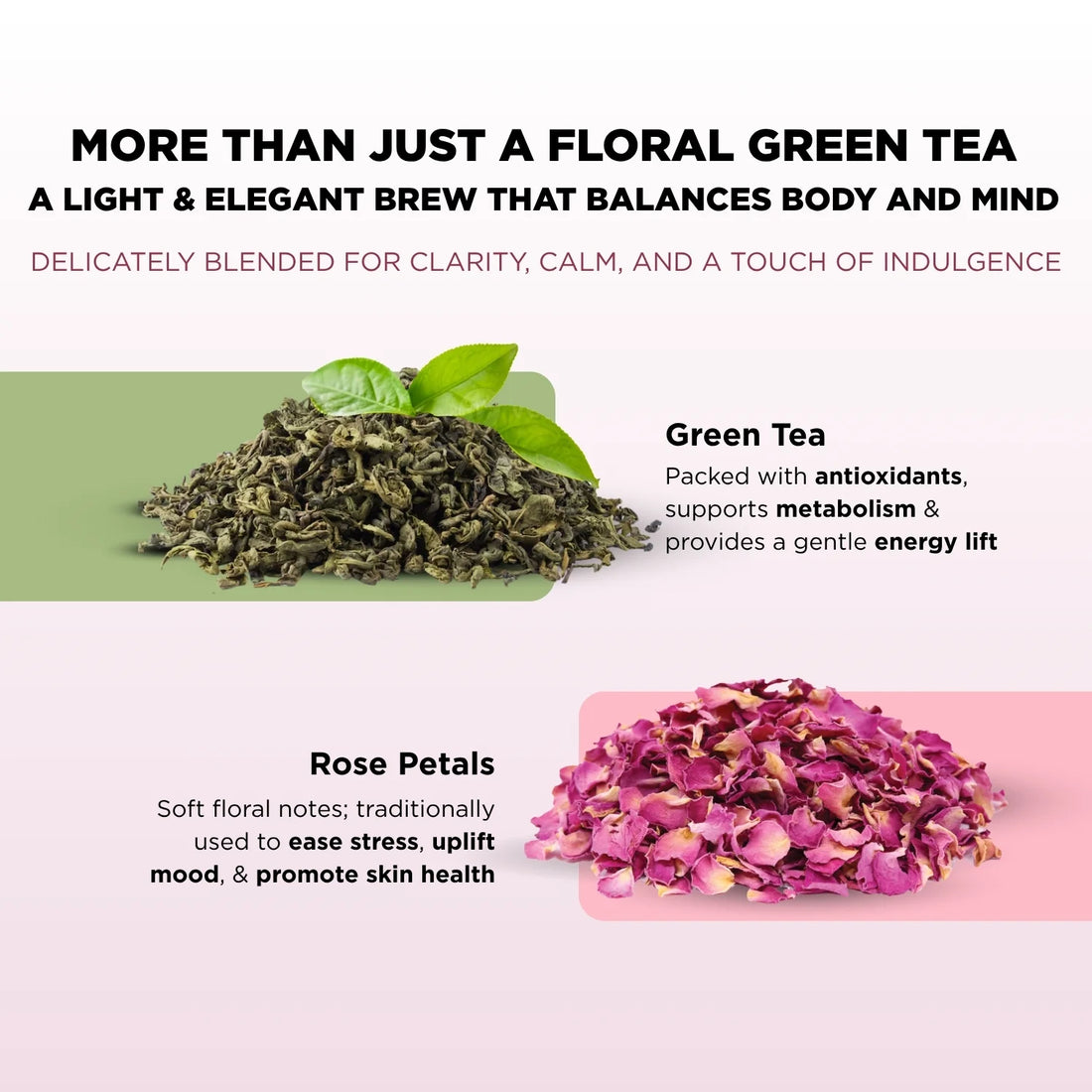 Rose Green Tea | 50g