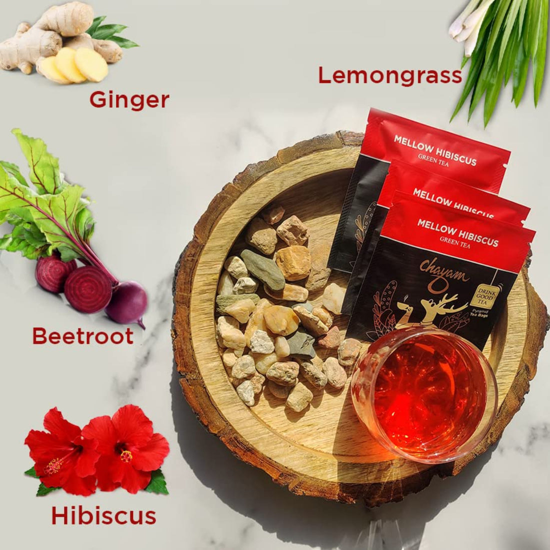 Mellow Hibiscus Tea | Tea Bags