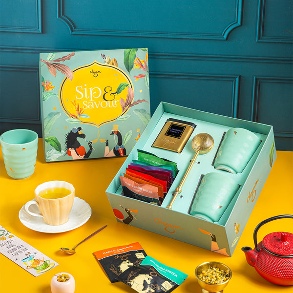 Sip and Savour Tea Gift Hamper | Luxury Tea Gift Set