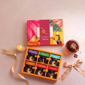 Rakhi Gift Box: Brews & Beyond with 30 Luxury Tea Bags