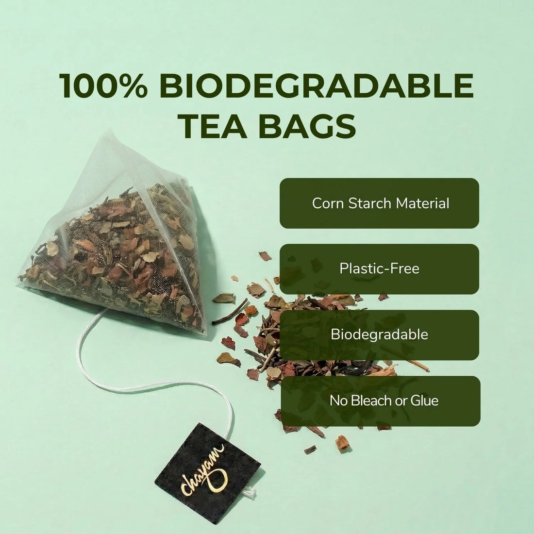 Moringa Tulsi Green Tea | Tea Bags