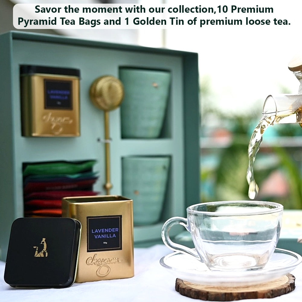 Sip and Savour Tea Gift Box – Luxury Tea Experience for Gifting – CHAYAM