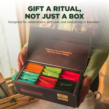 Assorted Tea Gift Box | 48 Tea Bags Gift Set | Ideal Gift for Diwali