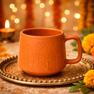 KAMALAM - Handcrafted Heritage Terracotta Cup