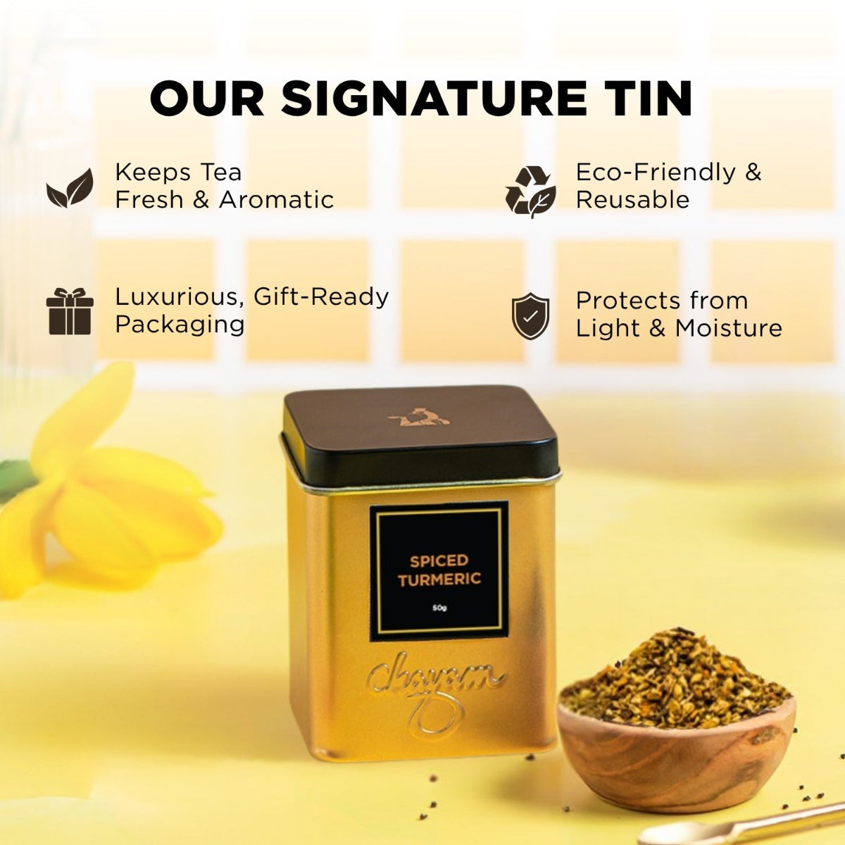 Spiced Turmeric Herbal Tea | 50g