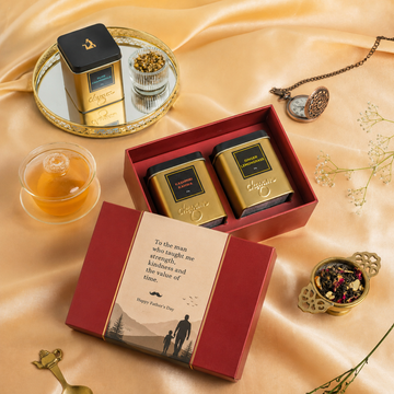 Father's Day Gift Box: 2 Luxury and Exotic Flavoured Tea Tins