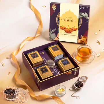 Tea Tranquility Gift Hamper – 4 Premium Loose Leaf Teas & Infuser