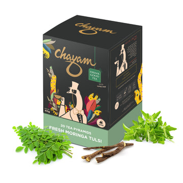 Moringa Tulsi Green Tea | Tea Bags