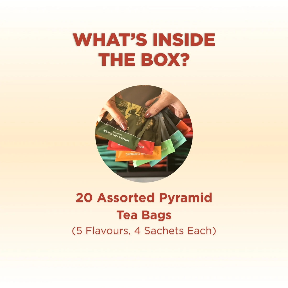 Wellness Wonders Gift Box | 5 Flavours 20 Tea Bags | Healthy Diwali Gift