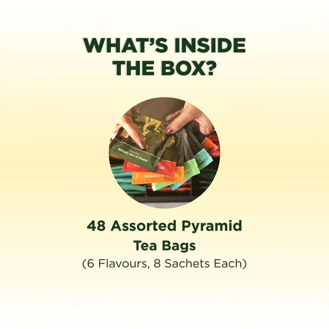 Assorted Tea Gift Box | 48 Tea Bags Gift Set | Ideal Gift for Diwali