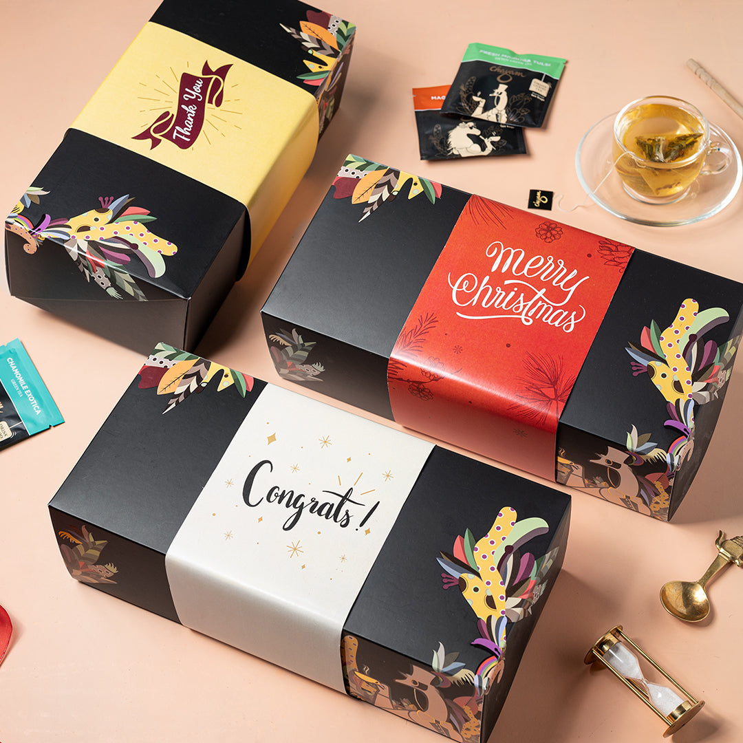 Personalized Assorted Gift Box | Tea Box